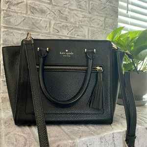 EUC Kate Spade Leather Crossbody w/matching wallet